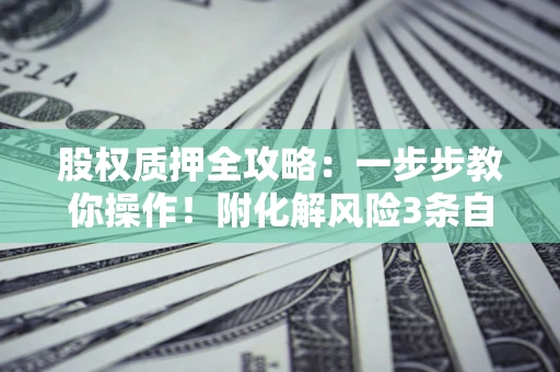 济南股权质押全攻略：一步步教你操作！附化解风险3条自救法则