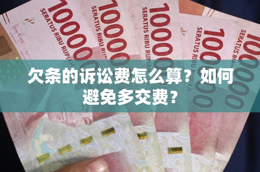 济南欠条的诉讼费怎么算？如何避免多交费？