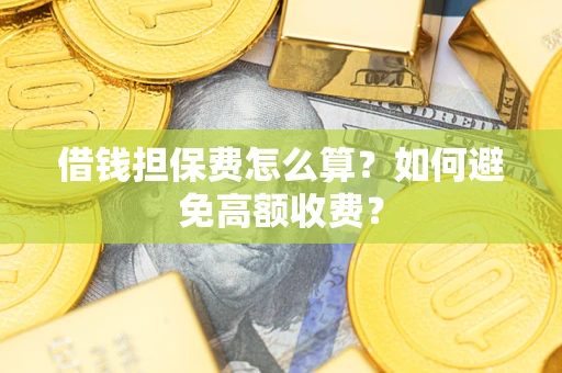 济南借钱担保费怎么算？如何避免高额收费？